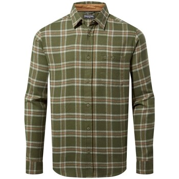 Abbigliamento Uomo Camicie maniche lunghe Craghoppers CG1806 Verde