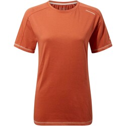 Abbigliamento Donna T-shirts a maniche lunghe Craghoppers Dynamic Arancio