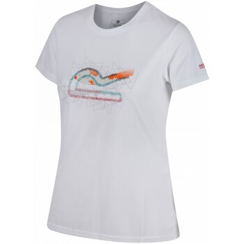 Abbigliamento Donna T-shirts a maniche lunghe Regatta Fingal Bianco