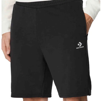 Abbigliamento Shorts / Bermuda Converse Go-To Embroidered Star Chevron Nero