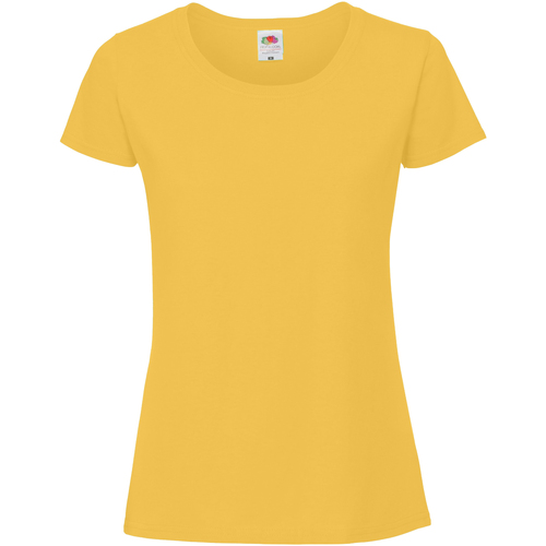 Abbigliamento Donna T-shirts a maniche lunghe Fruit Of The Loom Iconic Premium Multicolore