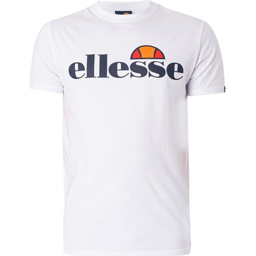 Abbigliamento Uomo T-shirt maniche corte Ellesse Maglietta SL Prado Bianco