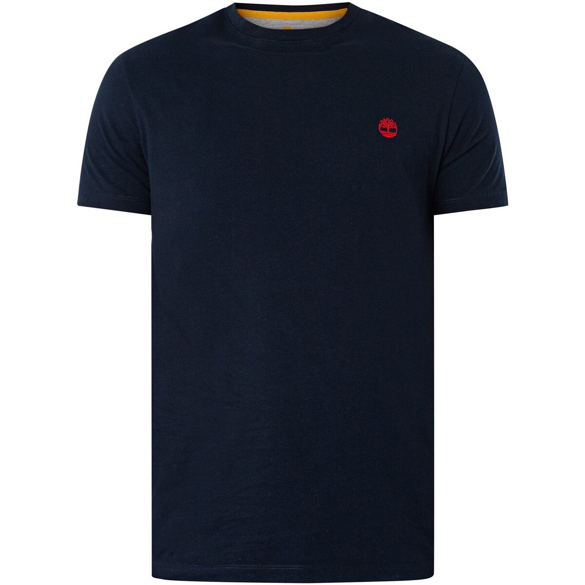 Abbigliamento Uomo T-shirt maniche corte Timberland T-shirt girocollo slim Dun River Blu