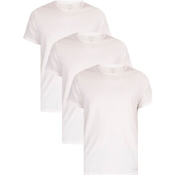 Abbigliamento Uomo Pigiami / camicie da notte Calvin Klein Jeans T-Shirt a 3 pezzi da salotto Bianco
