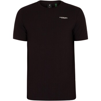 Abbigliamento Uomo T-shirt maniche corte G-Star Raw T-shirt con base slim Nero