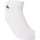 Biancheria Intima Uomo Calzini bassi Lacoste Confezione da 3 calzini corti sportivi Bianco