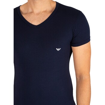 Emporio Armani Confezione da 2 t-shirt con scollo a V lounge Multicolore