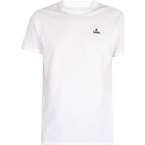 Abbigliamento Uomo T-shirt maniche corte Lois Nuova maglietta Baco Mini Logo Bianco