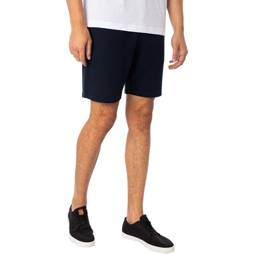 Abbigliamento Uomo Shorts / Bermuda Farah Pantaloncini in tessuto Redwald Blu