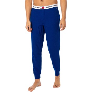 Abbigliamento Uomo Pigiami / camicie da notte Tommy Hilfiger Bottoni Logo Pajama Bottoms Blu