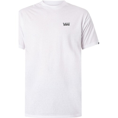 Abbigliamento Uomo T-shirt maniche corte Vans T-shirt con mini script Bianco