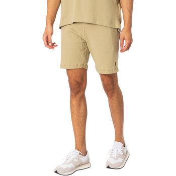 Abbigliamento Uomo Shorts / Bermuda Luke 1977 Pantaloncini della tuta Fisher Island Beige