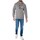 Abbigliamento Uomo Felpe Calvin Klein Jeans Felpa con cappuccio pullover Core Monologo Grigio