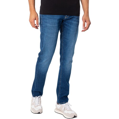 Abbigliamento Uomo Jeans slim Calvin Klein Jeans Slim Jeans Blu