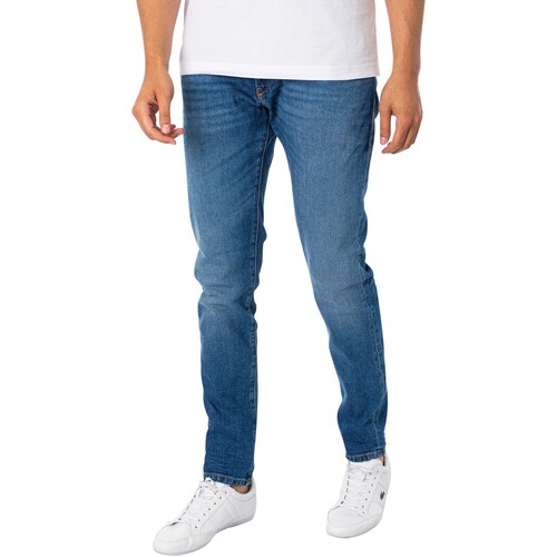 Abbigliamento Uomo Jeans slim Diesel Jeans slim con struttura a D Blu