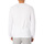 Abbigliamento Uomo Pigiami / camicie da notte Tommy Hilfiger T-shirt a maniche lunghe con logo lounge sul petto Bianco