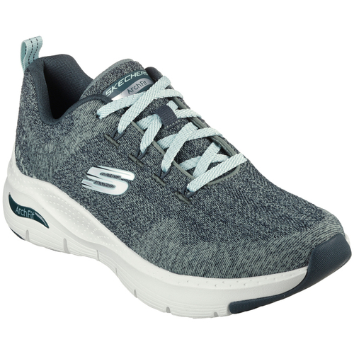 Scarpe Donna Sneakers Skechers ARCH FIT COMFY WAVE Verde