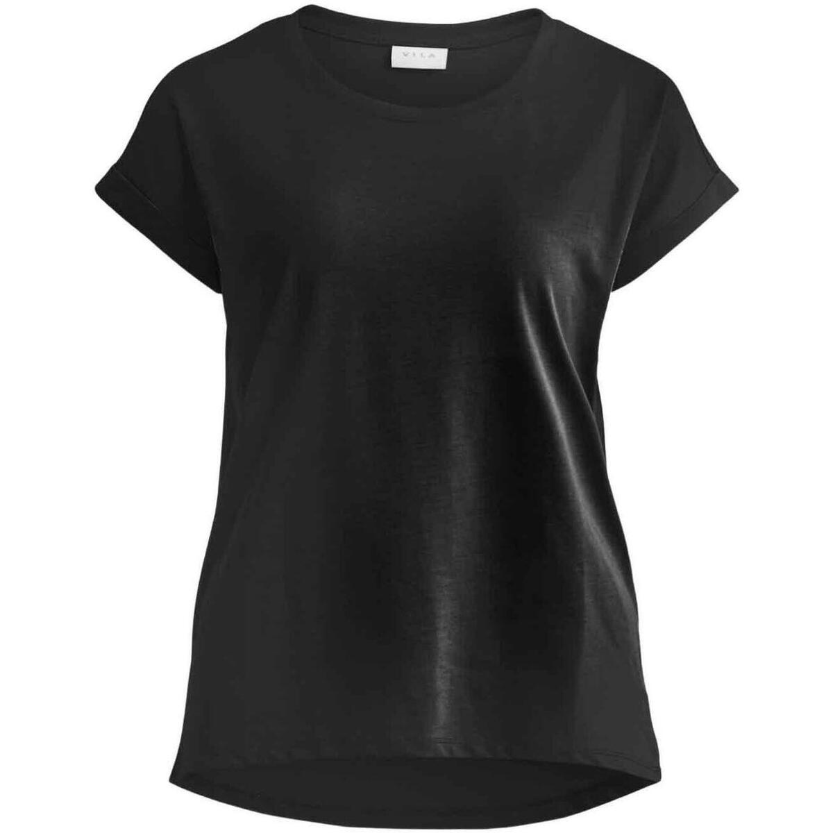 Abbigliamento Donna T-shirt & Polo Vila  Nero