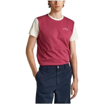Abbigliamento Uomo T-shirt maniche corte Pepe jeans  Rosa