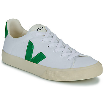 Scarpe Sneakers basse Veja CAMPO CANVAS Bianco / Verde