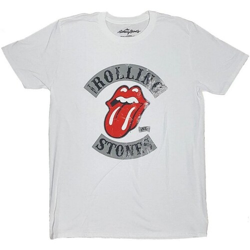 Abbigliamento Donna T-shirts a maniche lunghe The Rolling Stones Tour 1978 Bianco