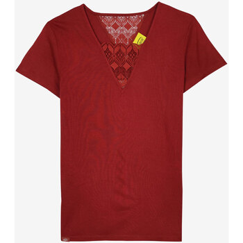 Abbigliamento Donna T-shirt maniche corte Oxbow Top TIA Rosso
