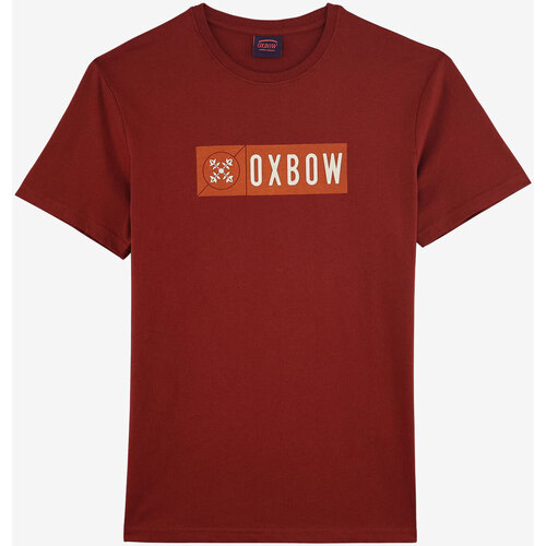 Abbigliamento Uomo T-shirt maniche corte Oxbow Tee Rosso