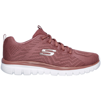 Scarpe Donna Sneakers Skechers GRACEFUL GET CONNECTED Rosa