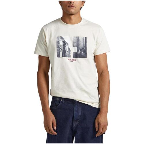 Abbigliamento Uomo T-shirt maniche corte Pepe jeans  Beige