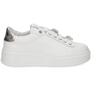 Scarpe Donna Sneakers Gio + Gio+ PIA76 Cats pelle bianca Bianco