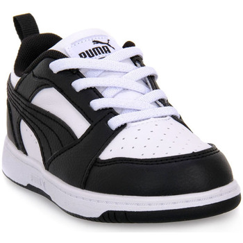 Scarpe Bambino Sneakers Puma 01 REBOUND V6 LO Bianco