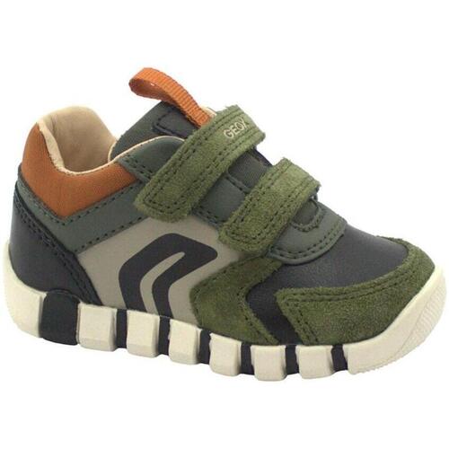 Scarpe Unisex bambino Sneakers basse Geox GEO-I23-B3555D-GB Verde