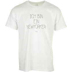 Abbigliamento Uomo T-shirt maniche corte Civissum Ich Bin Ein Newyorker Tee Bianco