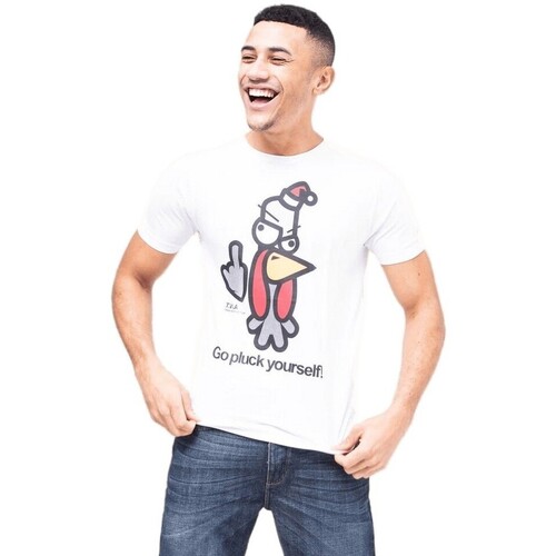 Abbigliamento Uomo T-shirts a maniche lunghe Xplicit Bad Turkey Bianco