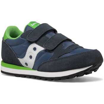 Scarpe Sneakers Saucony JAZZ DOUBLE HL BLUE GREEN SK266326 Blu