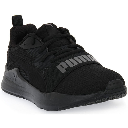 Scarpe Donna Sneakers Puma 01 WIRED RUN PURE Nero