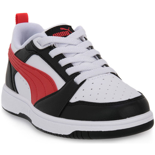 Scarpe Bambino Sneakers Puma 04 REBOUND V6 LOW Bianco