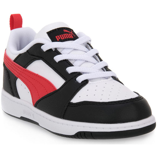 Scarpe Bambino Sneakers Puma 04 REBOUND V6 LO Bianco