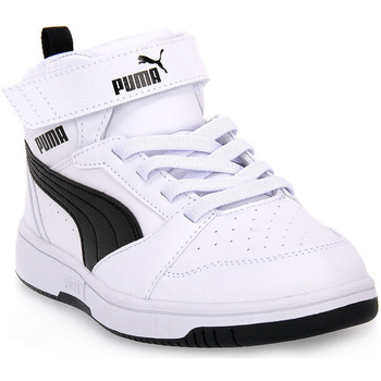 Scarpe Bambino Sneakers Puma 02 REBOUND V6 MID Bianco