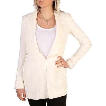 Abbigliamento Donna Giacche / Blazer Guess 72g203-8309z a009 white Bianco