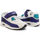 Scarpe Uomo Sneakers Shone 005-001-V White/Purple Bianco