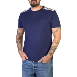 Abbigliamento Uomo T-shirt maniche corte Moschino A0781-4305 A0290 Blue Blu