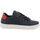 Scarpe Uomo Sneakers Shone 001-001 Navy/Red Blu