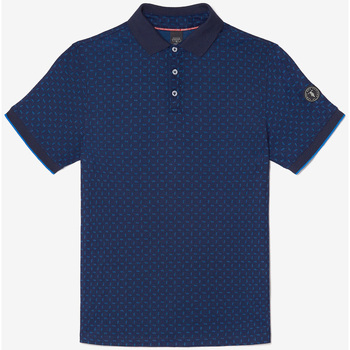 Abbigliamento Uomo T-shirt & Polo Le Temps des Cerises Polo LIVAL Blu