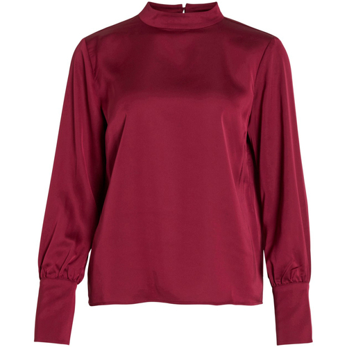 Abbigliamento Donna T-shirts a maniche lunghe Vila 14084580 Rosso