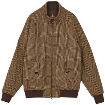 Abbigliamento Uomo Giacche / Blazer Baracuta Giacca G9 English Wool Uomo Prince of Wales Brown Marrone