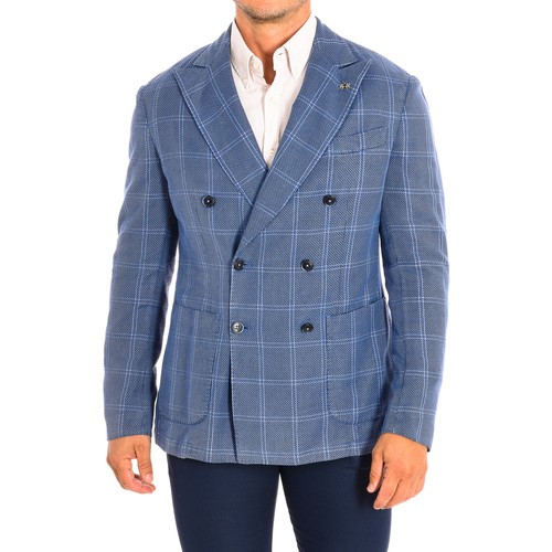 Abbigliamento Uomo Giacche / Blazer La Martina LMJA03-TL101-F7232 Blu