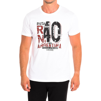 Abbigliamento Uomo T-shirt maniche corte La Martina RMR012-JS206-00001 Bianco