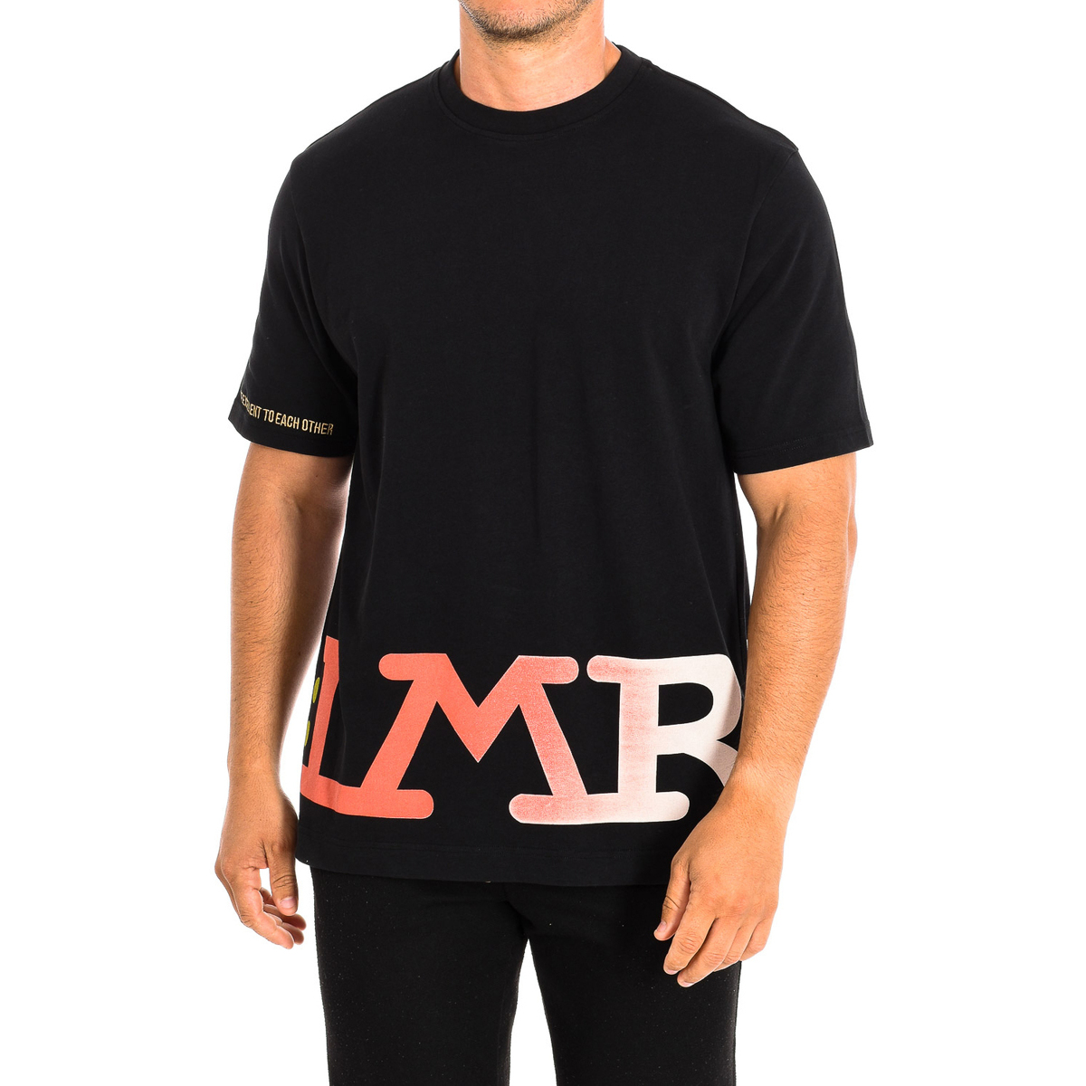 Abbigliamento Uomo T-shirt maniche corte La Martina SMR312-JS303-09999 Nero
