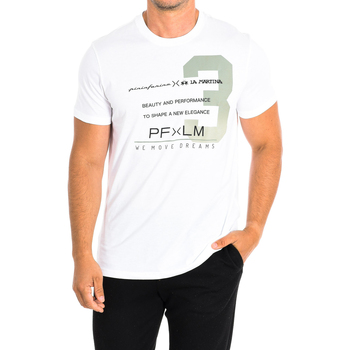 Abbigliamento Uomo T-shirt maniche corte La Martina SMRP30-JS206-00001 Bianco